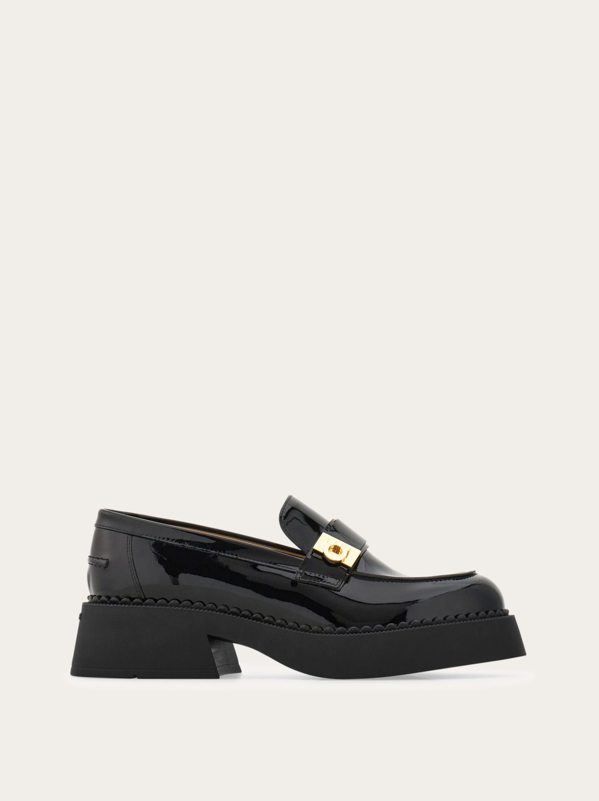Ferragamo Hug buckle chunky loafer - Image 1